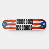 REGGUETON JMT CUBA 8 1/4" Skateboard Deck (Horizontal)
