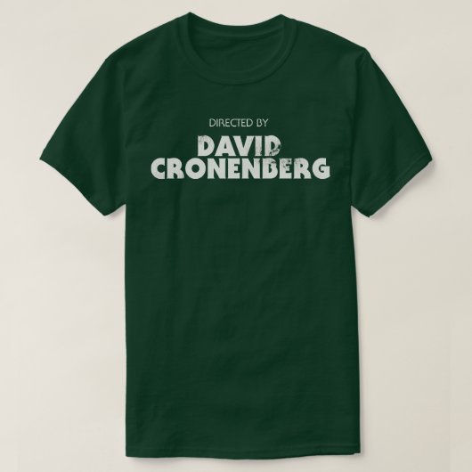 Regie: David Cronenberg T-Shirt (Design vorne)
