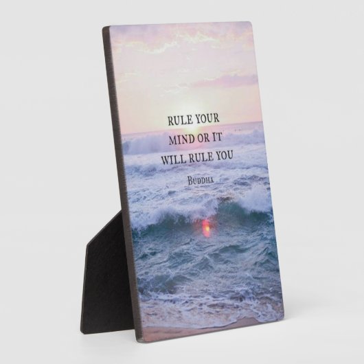 "Regieren Sie Ihren Geist oder es wird Sie regiere Fotoplatte (Seite)