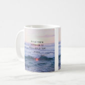 "Regieren Sie Ihren Geist oder es wird Sie regiere Kaffeetasse (Vorderseite Links)