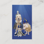 Regierende Katzen u. Hunde Visitenkarte (Rückseite)