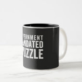 Regierung beauftragt Muzzle Zweifarbige Tasse (VorderseiteRechts)