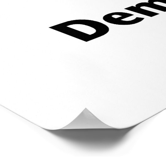 Regierung der Bevölkerung Poster (Ecke)