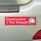 Regierung des Sheeple Autoaufkleber (Auf Auto)
