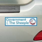 Regierung des Sheeple Autoaufkleber (Auf Auto)