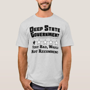 Regierung des tiefen Staat T-Shirt