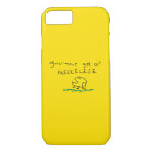 Regierung erhält REE SNEKRIGHT Gadsden Flag Case-Mate iPhone Hülle (Rückseite)