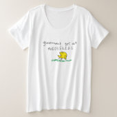 Regierung erhält REE SNEKRIGHT Gadsden Flag Große Größe T-Shirt (Design vorne)