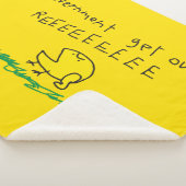 Regierung erhält REE SNEKRIGHT Gadsden Flag Sherpadecke (3/4)