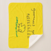 Regierung erhält REE SNEKRIGHT Gadsden Flag Sherpadecke (Vorderseite)