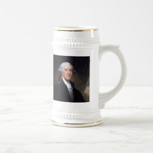 Regierung ist Kraft, George Washington Bierglas