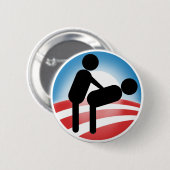 Regierung Obama Stil Button (Vorne & Hinten)