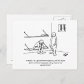 Regierung/Politischer Humor Postkarte (Vorne/Hinten)