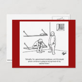 Regierung/Politischer Humor Postkarte (Vorne/Hinten)