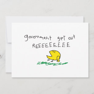 Regierung raus REE SNEKRIGHT Gadsden-Flagge Karte