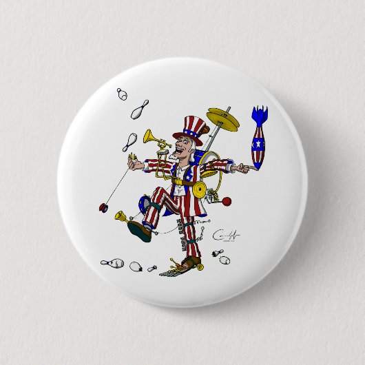 Regierung unbegrenzt button (Vorderseite)