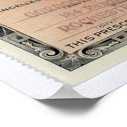 REGIERUNG VERBOT 1924 POSTER (Ecke)