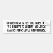 Regierungfairytale-Autoaufkleber Autoaufkleber (Vorne)