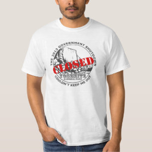 Regierungs-Abschaltungs-Ferien - Yosemite T-Shirt