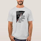Regierungs-Berichterstatter T-Shirt (Vorderseite)