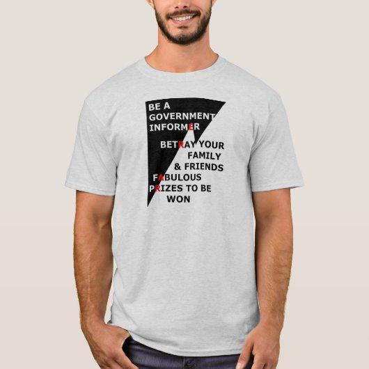 Regierungs-Berichterstatter T-Shirt (Vorderseite)