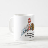 Regierungs-Hügel-Wooly MammutTasse Kaffeetasse (Vorderseite Links)