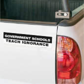 Regierungs-Schulen unterrichten Autoaufkleber (Auf Lkw)