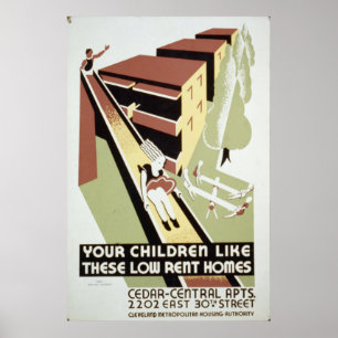 Regierungs-Wohnung Poster
