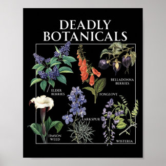 Regierungsbehörde Botanicals Herbologie Blume Poster