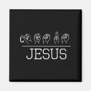 Regierungsbehördef Christlicher Glaube Name Jesu Magnet