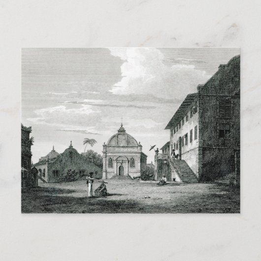 Regierungsgebäude in Malacca Postkarte (Vorderseite)