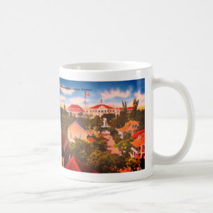 Regierungsgebäude, Nassau, Vintages Foto Bahamas Kaffeetasse