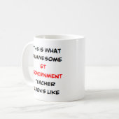 Regierungslehrer, phantastisch kaffeetasse (Vorderseite Links)