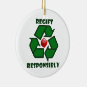 Regift verantwortlich keramikornament (Rechts)