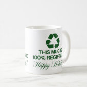 Regiftable Tasse 100% (VorderseiteRechts)