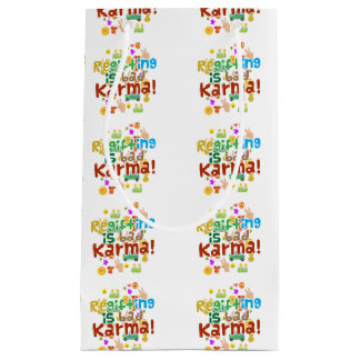 Regifting ist Bad Karma Kleine Geschenktüte
