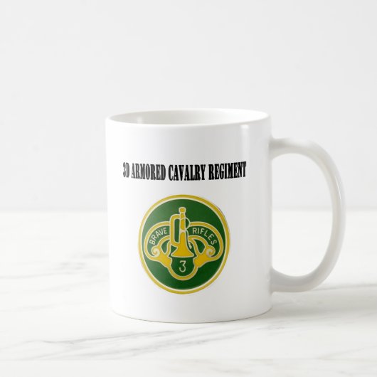 Regiment der gepanzerten Kavallerie-3d Kaffeetasse (Rechts)