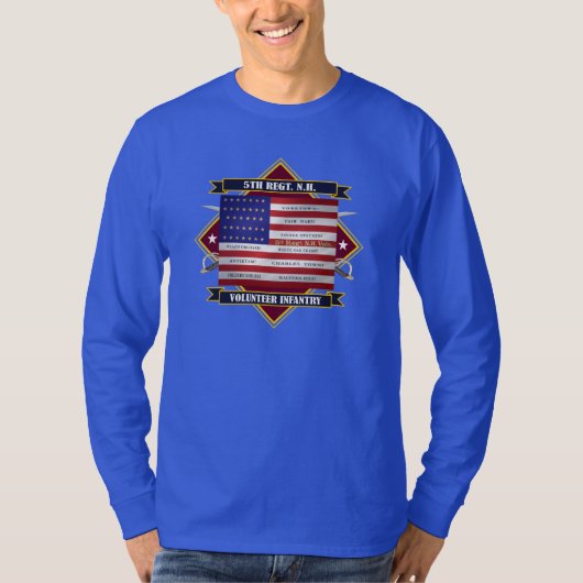 Regiment New Hampshire Volunteers T-Shirt (Vorderseite)
