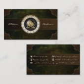 Regimentsinsignien des Erwerbs-Korps-(AAC) [3D] Visitenkarte (Vorne/Hinten)