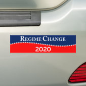 Regimewechsel 2020 mit Sternen Autoaufkleber (Auf Auto)