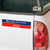 Regimewechsel 2020 mit Sternen Autoaufkleber (Auf Lkw)