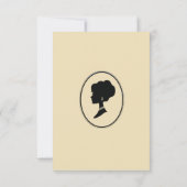 Regimezeit Florals Bridgerton Brautparty Invit Einladung (Rückseite)