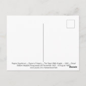 Regina Angelorum, Bouguereau 1900, Detail Angels Postkarte (Rückseite)