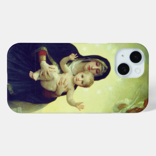 Regina Angelorum - William-Adolphe Bouguereau Case-Mate iPhone Hülle (Rückseite (Horizontal))