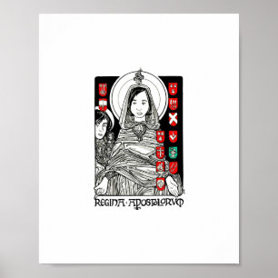 Regina Apostolorum 8" x 10" Print Poster