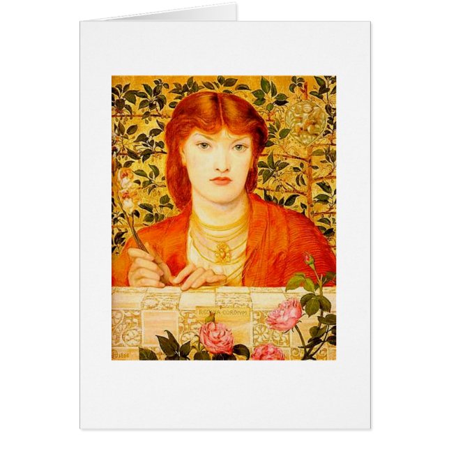 "Regina Cordium Alice Welding" von Rossetti (Vorne)