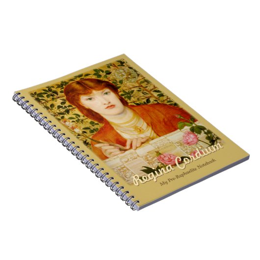 Regina Cordium CC0652 My Pre-Raphaelite Notebook Notizblock (Rechte Seite)