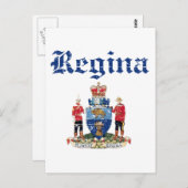 Regina-Designs Postkarte (Vorne/Hinten)