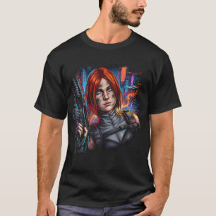 Regina Dino Crisis taktische Westenhalfter Kunst T-Shirt