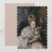 Regina - flache Einladungsgröße: 12,7 cm x 17,8 cm Einladung (Vorne/Hinten)